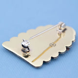 Beehive Mixed Metal Pin
