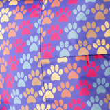 Paw Print Packable Backpack