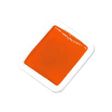 Prang NonToxic Washable SemiMoist Watercolor Paint Refill, Plastic Half Pan, Orange, Pack of 12
