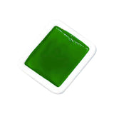 Prang NonToxic Washable SemiMoist Watercolor Paint Refill, Plastic Half Pan, Green, Pack of 12