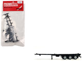 Container Chassis for 3Axle 40ft Trailer 1/87 (HO) Plastic Model by Promotex