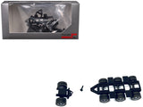 Lowboy TriAxle Booster with Integrated Rear Axle (2 Sets) 1/87 (HO) Plastic Model by Promotex