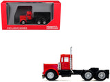 Kenworth W900 Short Day Cab New Version Red 1/87 (HO) Plastic Model Car by Promotex