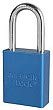 6 Pack American Lock Padlock With 1 1/2 Solid Aluminum Body 1 1/2 Shackle