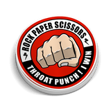 Throat Punch Hardhat Sticker