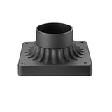 Granville 3.25 Black Pier Mount Base