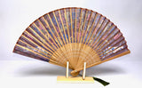Armenian Alphabet & Dancers Hand Fan