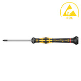 Wera ESD-Safe Micro Screwdriver: Phillips PH #0 x 60mm (JCIS)