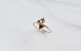 Sacred Heart Ring in 14k Gold