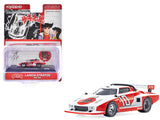 Lancia Stratos #10 White and Red The Circuit Wolf Manga 1/64 Diecast Model Car by Kyosho