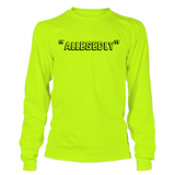 Allegedly - Long Sleeve Safety Yellow Hi-Vis