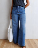 Super High Wide Leg Slouchy Wash