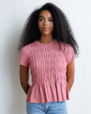 Smocked Tee