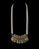 PS559 Hyderabadi / Nizami tirmani in fresh water pearls with chandbali( READY TO SHIP )