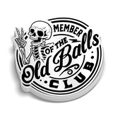 Old Balls Club - Hard Hat Decal