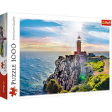Trefl 1000 Piece Jigsaw Puzzle, The Melagavi Lighthouse, Greece, Multicolor