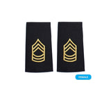 Army E8 Master Sergeant Shoulder Marks - Small/Female