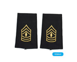Army E8 First Sergeant Shoulder Marks - Small/Female