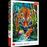Trefl 1000 Piece Jigsaw Puzzle, Grasping Tiger