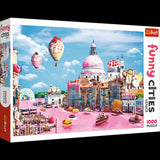 Trefl 1000 Piece Jigsaw Puzzle, Funny Cities Sweets In Venice, Italy