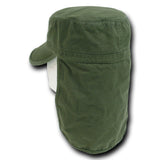 Foreign Legion Caps, Olive, S_M