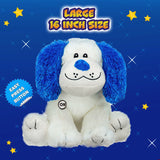 Rainbow Lites Puppy Dog Glow Plush LED Night Light Up Stuffed Animal 2 Pack Set