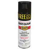 SPRYPAINT BLACK 15OZ (Pack of 6)