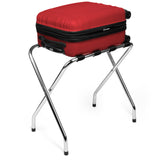 Stainless Steel X-Shaped Folding Luggage Rack