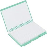 C Line Products Inc 48750 Assorted Spiral Bound Index Card Notebook With Tabs