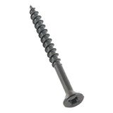 AP Products 012FSQ250 BL 8 X 2 Black Flat Head Screws, 2 / Pack Of 250