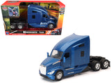 Kenworth T680 Truck Tractor Blue Metallic Long Haul Truckers Series 1/32 Diecast Model by New Ray
