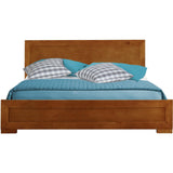 Oxford Platform Bed, Oak, Full