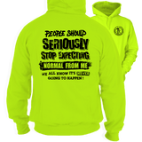 Should Stop Expecting - Safety Yellow Hoodie