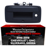 Chevrolet Silverado / GMC Sierra (2016-2018) Black Replacement Tailgate Handle with Backup Camera