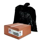 Genuine Joe HeavyDuty Trash Bags, 1.5 Mil, 4045 Gallon, 50/BX, Black (Units per case: 2)