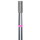 DIAMOND NAIL DRILL BIT, "CYLINDER", RED, HEAD DIAMETER 2.5/6MM (FA20R025/6) - STALEKS™