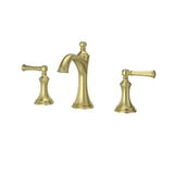 Pfister, LG49-TB0BG, Tisbury 1.2 GPM Widespread Bathroom Faucet - Pop-Up Drain Included, Brushed Gold