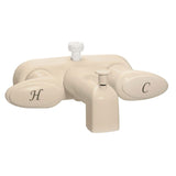 Phoenix Faucets by Valterra PF223161 Catalina TwoHandle 4 Tub/Shower Faucet Biscuit