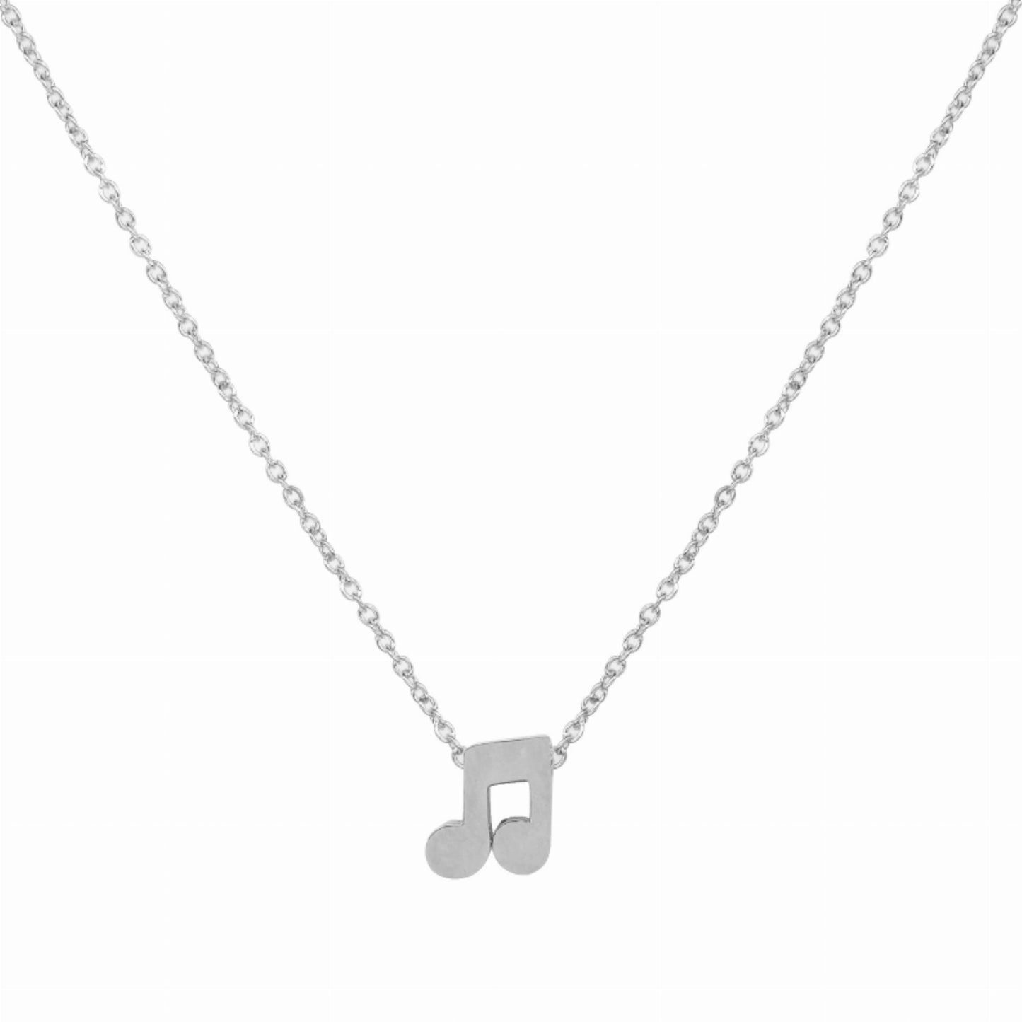 Note Symbol High Polished Pendant Necklaces By Dobbi ( Variety Of Colors Available )