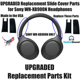 Replacement Side Cover Slider Parts UPGRADE KIT for Sony WH-XB900N WHXB900N