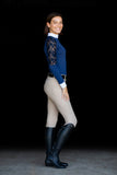 Navy Longsleeve lace with zip front