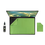 15.6" Laptop Screen Protector Keyboard Cover Cleaner Kit UnderWare Pac