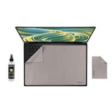 15.6" Laptop Screen Protector Keyboard Cover Cleaner Kit UnderWare Pac