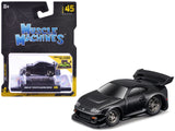 199597 Toyota Supra (MK4) Matt Black 1/64 Diecast Model Car by Muscle Machines