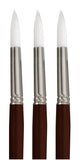 Sax Optimum Round White Taklon Round Paint Brush, Size 12, Pack Of 3