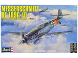 Level 4 Model Kit Messerschmitt Bf 109G10 Fighter Aircraft Germanys Famous World War II Fighter 1/48 Scale Model by Revell