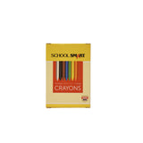 School Smart Triangular Crayons, Set Of 16