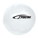 Sportime Gradeball Rubber Volleyball, White