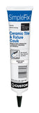 Tile Caulk White 5.5Oz(Pack Of 1)