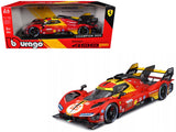 Ferrari 499P #50 Antonio Fuoco Miguel Molina Nicklas Nielsen Ferrari AF Corse Winner 24 Hours of Le Mans (2024) Racing